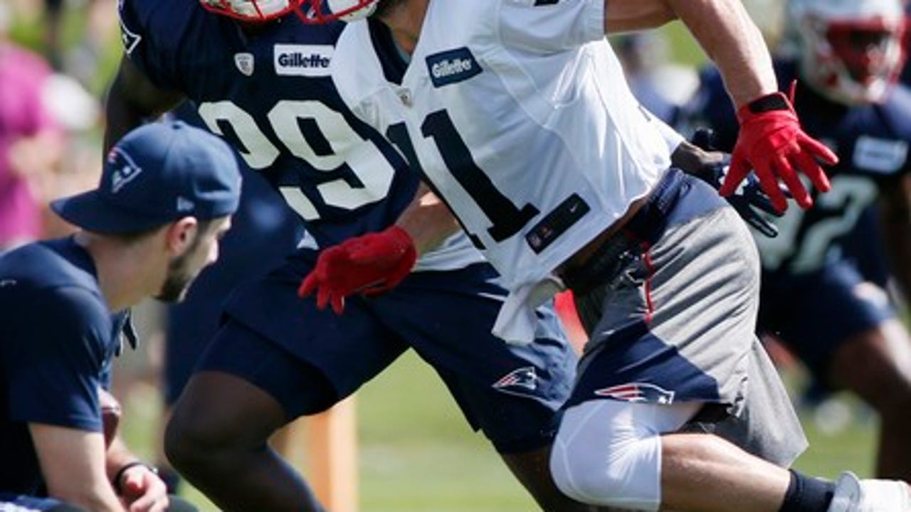 Retooled Patriots receiving corps brings early excitement